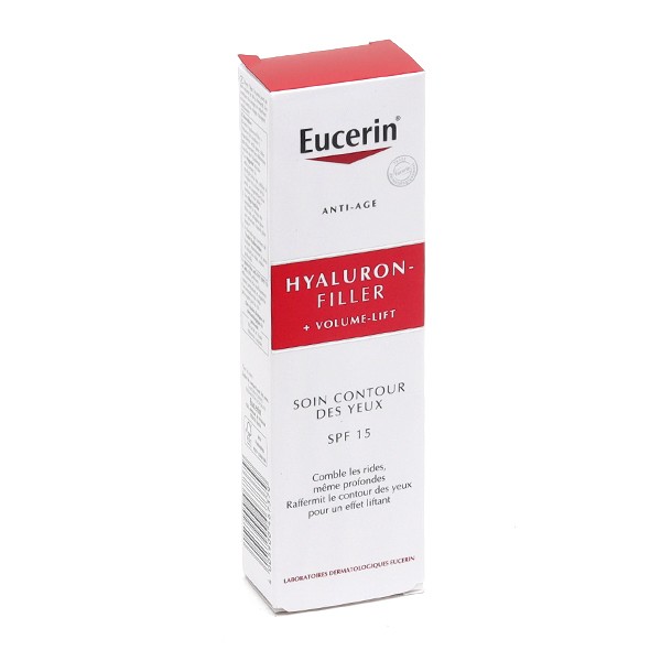Eucerin Hyaluron Filler Volume-lift soin contour des yeux SPF 15