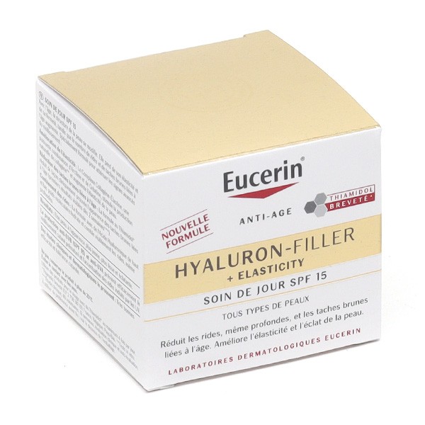 Eucerin Hyaluron Filler + elasticity soin de jour SPF 15
