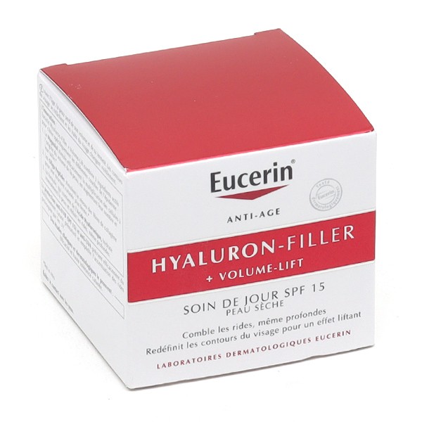 Eucerin Hyaluron Filler Volume-lift soin de jour SPF 15 peau sèche