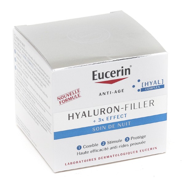 Eucerin Hyaluron-Filler + 3x effect Soin de nuit