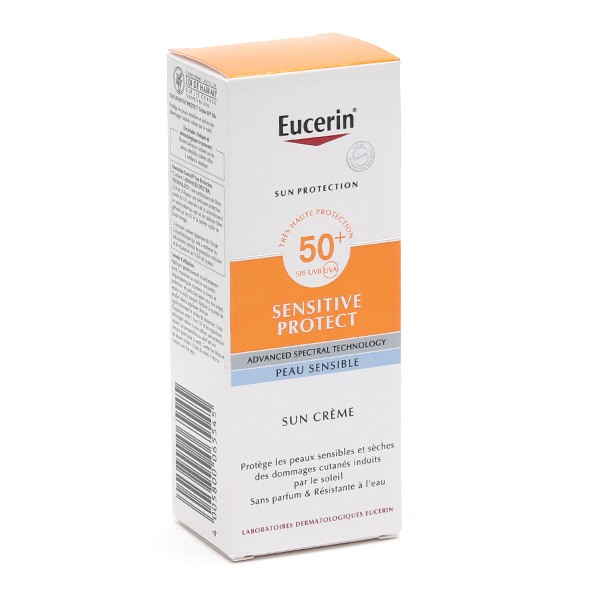 Eucerin Sun Crème solaire visage sensitive protect SPF 50+