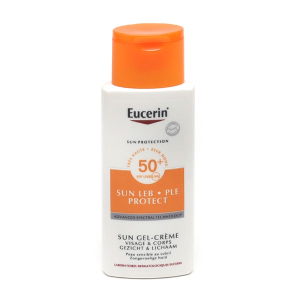 Eucerin Sun Leb Protect crème-gel visage et corps SPF 50