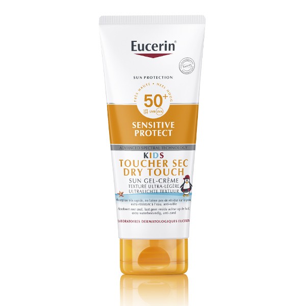 Eucerin Sun Protection Sensitive protect kids Gel crème solaire SPF 50+