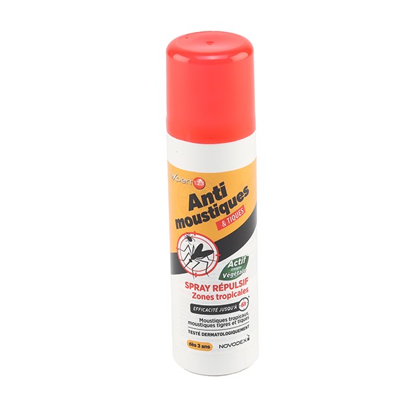 Expert 123 Anti moustiques et tiques Spray répulsif Zones tropicales