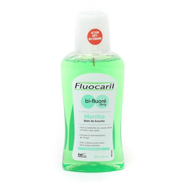 Fluocaril bi-fluoré bain de bouche menthe