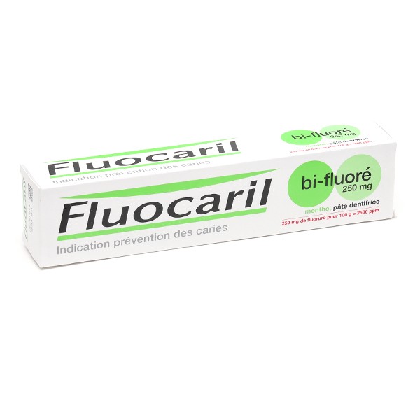 Fluocaril Bi-Fluoré 250 mg dentifrice menthe