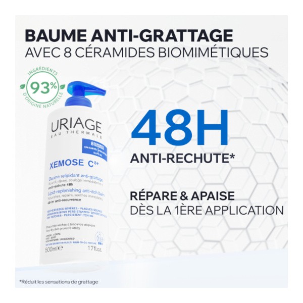 Uriage Xémose C8+ Baume relipidant anti-grattage