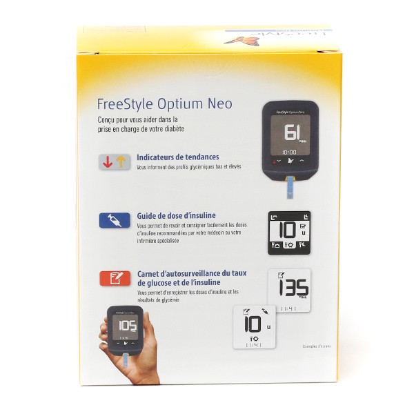 FreeStyle Optium Neo lecteur de glycémie - Taux du diabete
