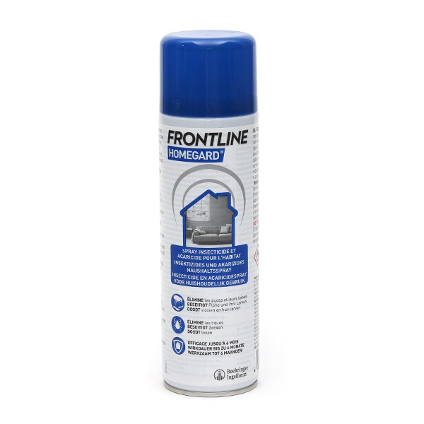 Frontline Homegard spray insecticide habitat