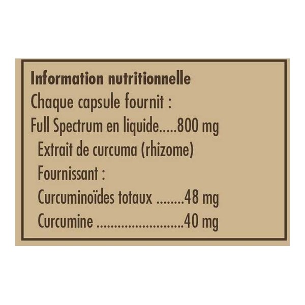 Solgar Full Spectrum Curcumine capsules