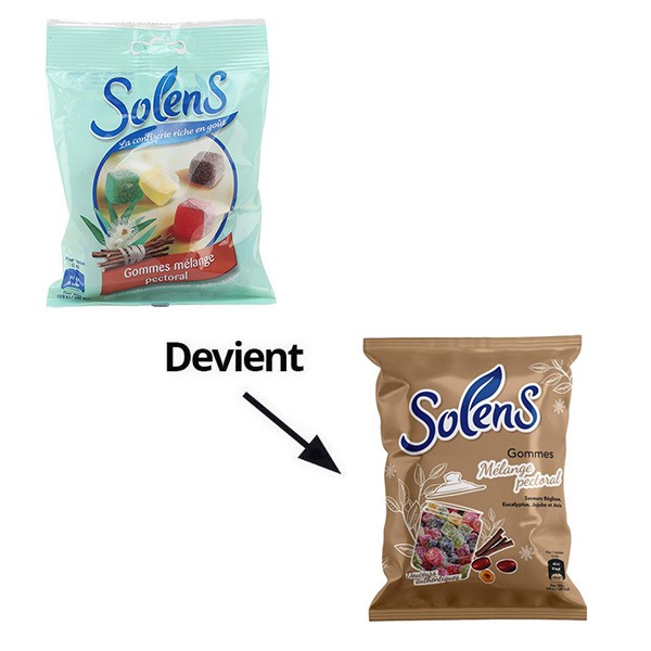 Solens gommes mélange pectoral