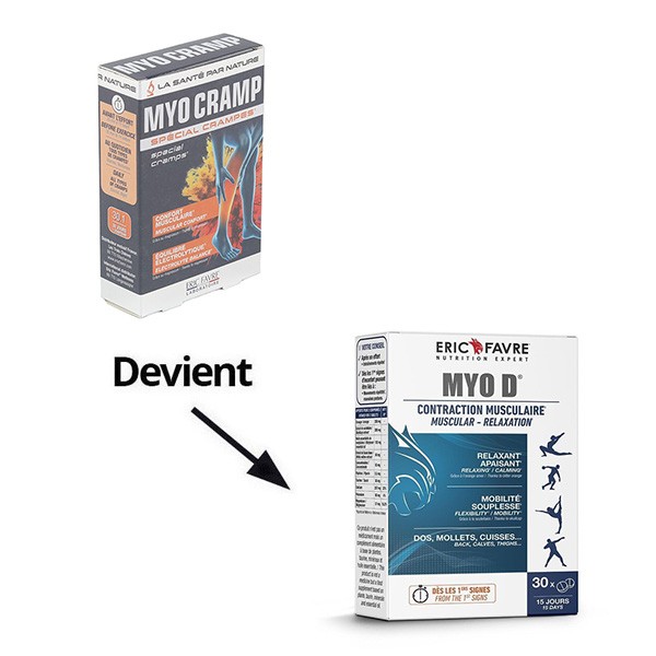 Eric Favre Myo D comprimés