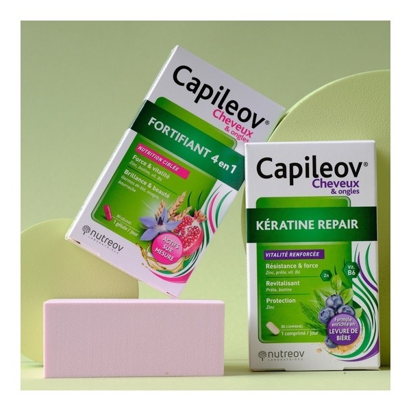 Capileov Fortifiant 4 en 1 cheveux et ongles gélules