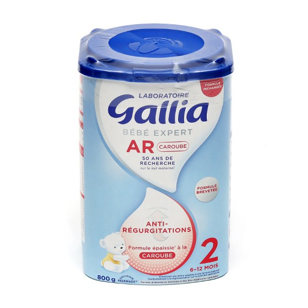 Gallia Bébé Expert AR2 Anti-Régurgitations lait 2ème âge