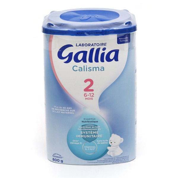 Gallia Calisma lait 2ème âge