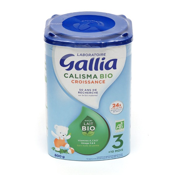 Gallia Calisma Bio 3 lait de croissance