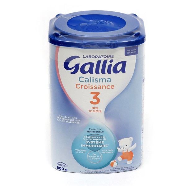 Gallia Calisma Croissance lait 3ème âge