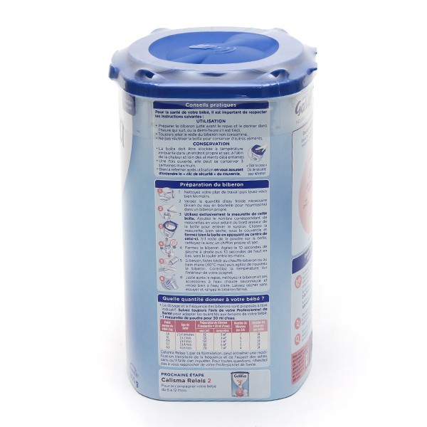 Gallia Calisma Relais Lait Infantile 1er Age 800g Apres Allaitement