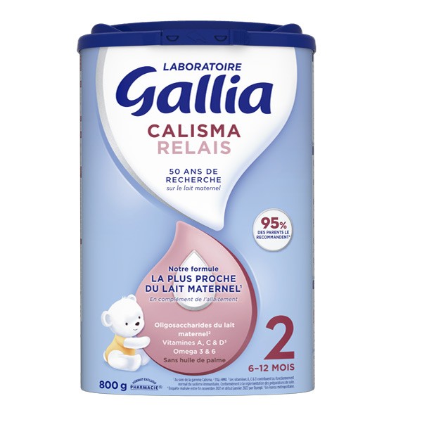 Gallia Calisma Relais lait 2ème âge