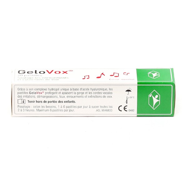Vente Gelovox pastilles gorge - Sphère ORL - Léa Nature Boutique bio