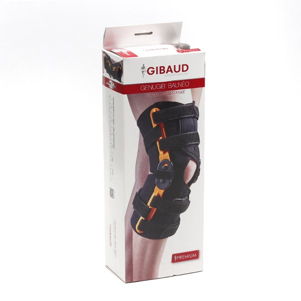 GIBAUD-attelle de genou charnière articulée strap genugib® open – Pharmunix