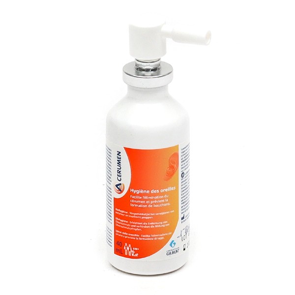 Spray A cerumen - Bouchon d'oreille - Hygiène auriculaire - Dès 6 mois