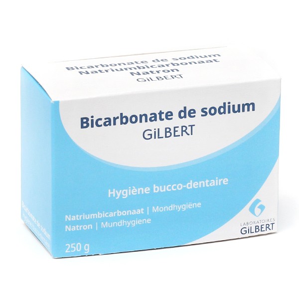 Bicarbonate de sodium Gilbert en poudre - Hygiène bucco-dentaire