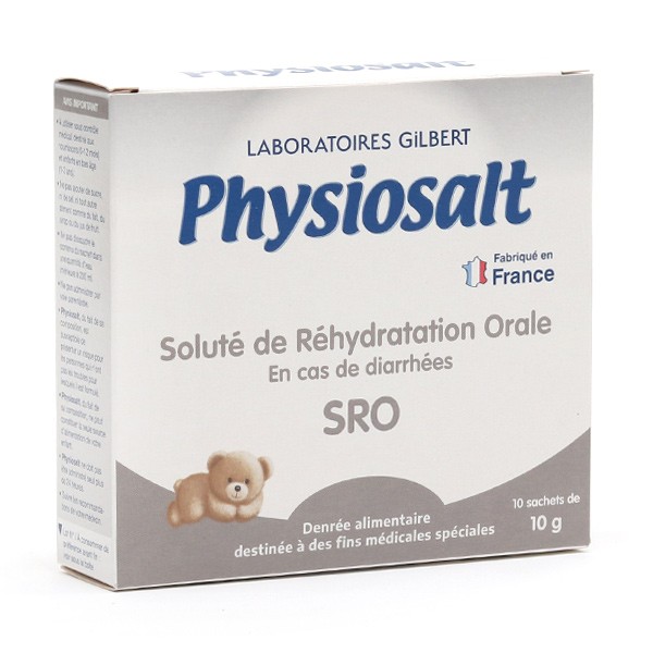Physiosalt réhydratation orale pour bébé sachets