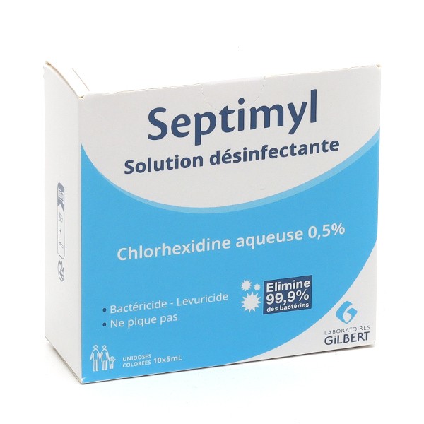 Gilbert Septimyl solution désinfectante unidoses