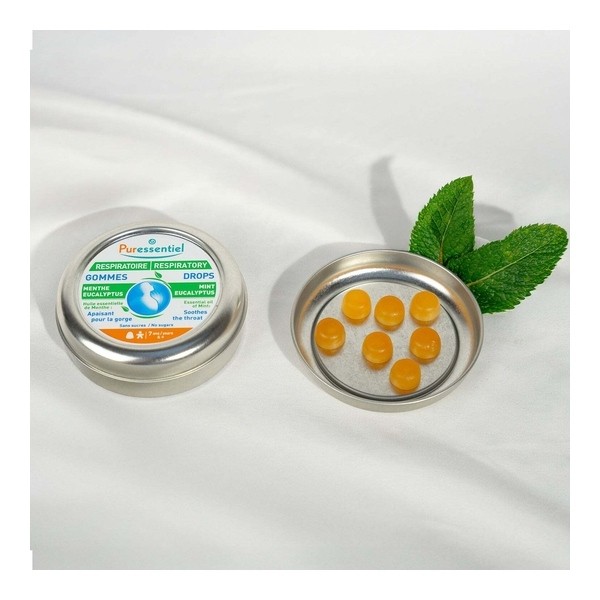 Puressentiel Respiratoire gummies menthe eucalyptus