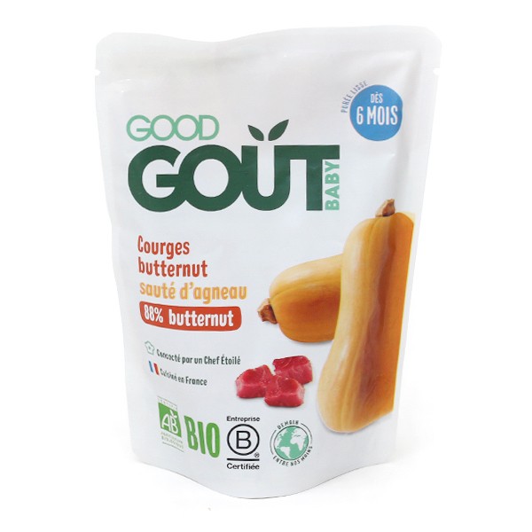 Good Goût Courges butternut Sauté d'agneau Bio