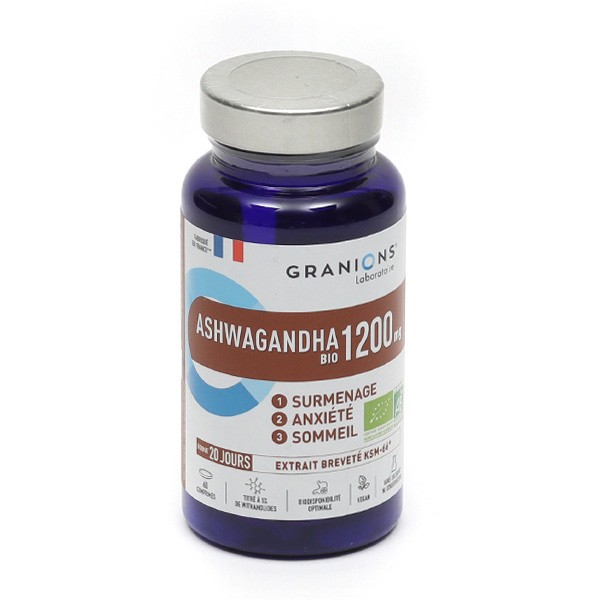 Granions Ashwagandha 1200 mg Bio comprimés