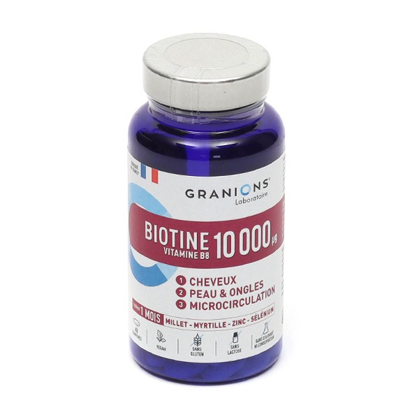 Granions Biotine 10 000 µg comprimés