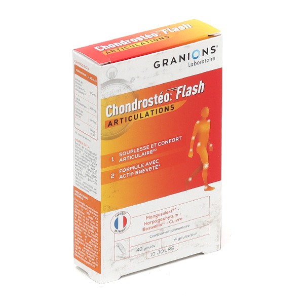 Chondrostéo+ Flash gélules