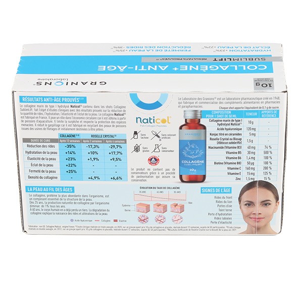 Granions Collagène+ anti-âge SublimLift unidoses