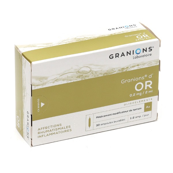 Granions d'Or ampoules