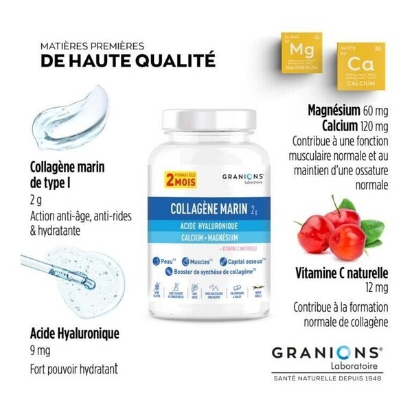 Granions Collagène marin 2 g comprimés