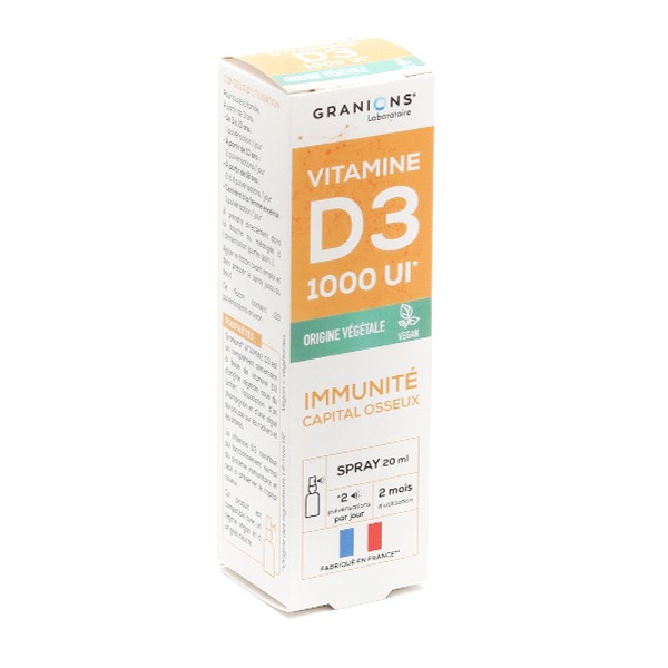 Granions Vitamine D3 1000 UI spray