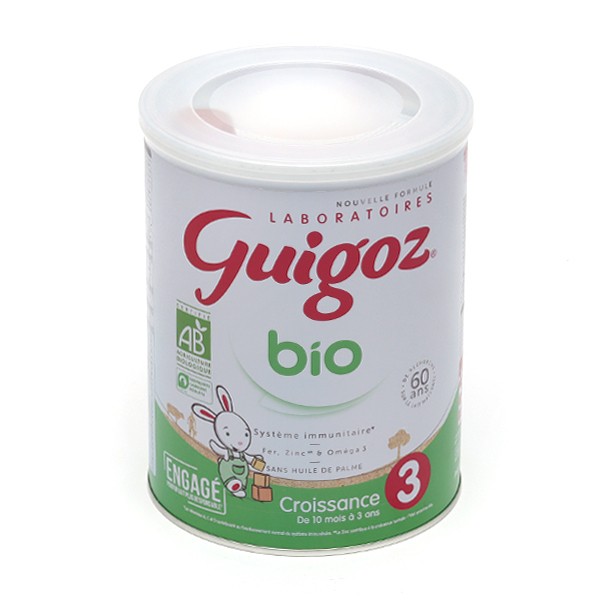 Guigoz Bio Croissance lait 3ème âge