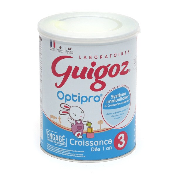 Guigoz Optipro Croissance lait 3ème âge