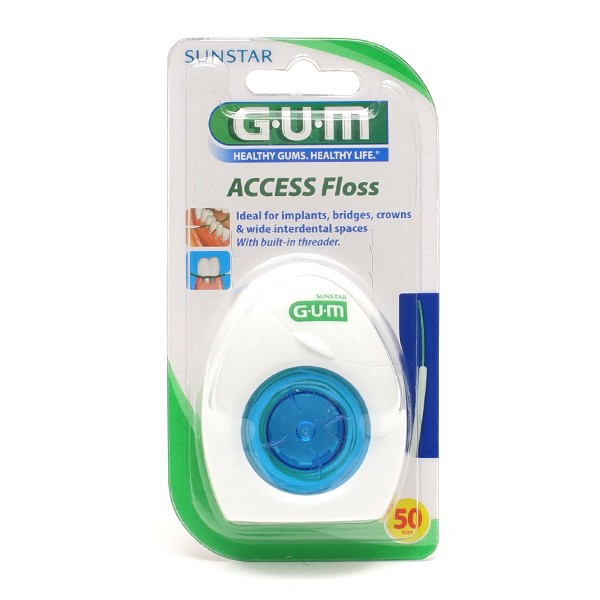 Gum Access Floss 50 fils dentaires