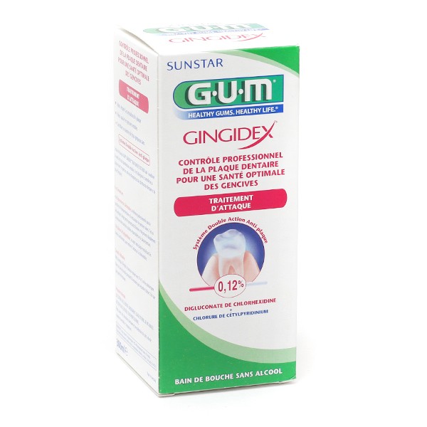 Gum Gingidex 0,12 % bain de bouche