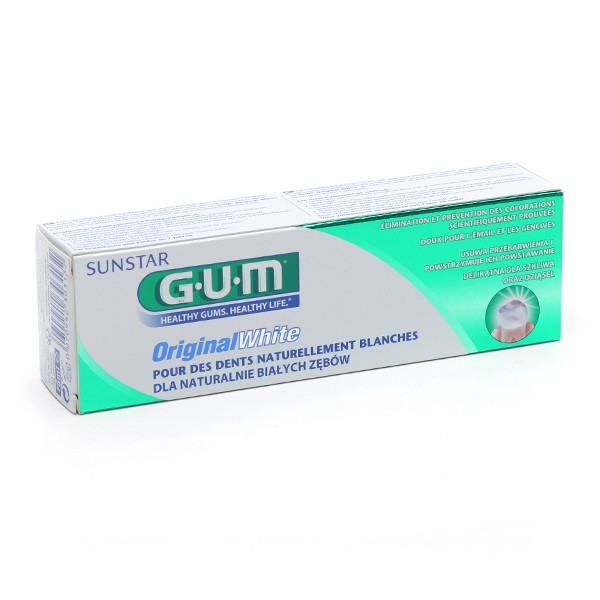 Gum Original White dentifrice blanchissant