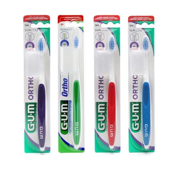 Gum Ortho brosse à dents souple