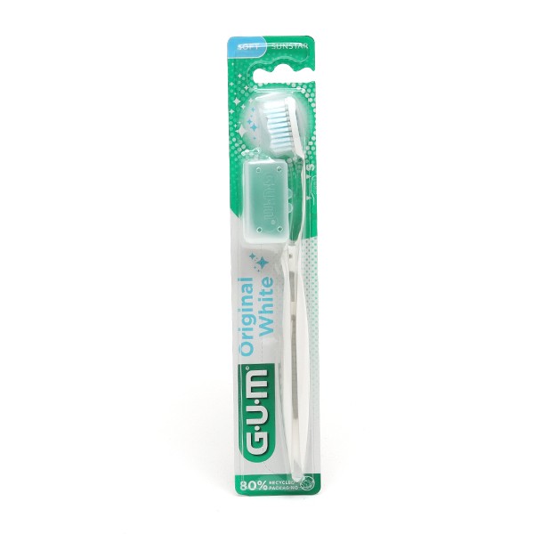 Gum Original White brosse à dents souple