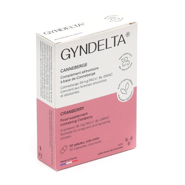 GynDelta Canneberge 36 mg gélules