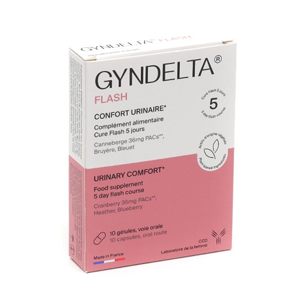 GynDelta Flash Confort urinaire gélules