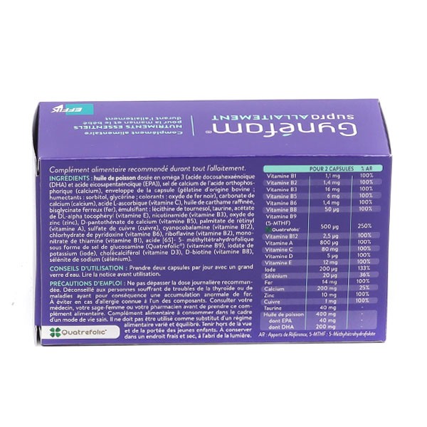 Gynefam • Supra Allaitement • 60 capsules