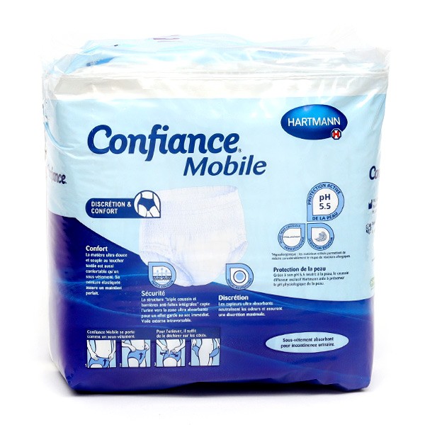 Confiance Mobile Slip Absorption 8G