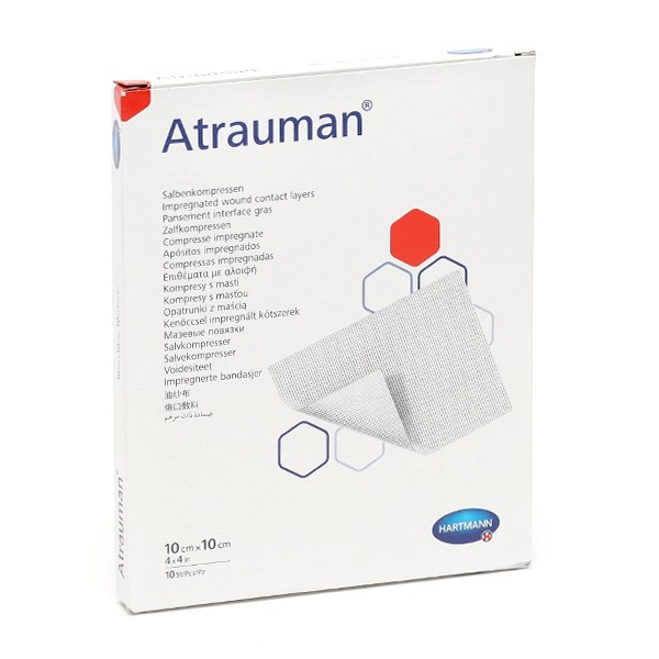 Hartmann Atrauman Pansement interface gras par 10